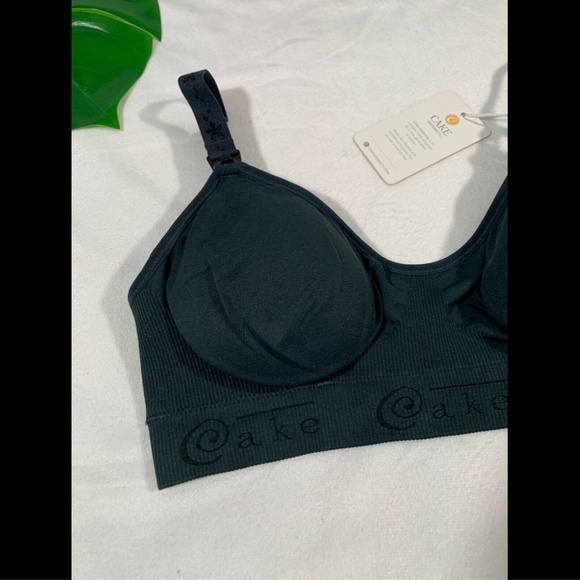 NWT Cake Rock‎ Candy Padded Wireless Nursing Bra in Black [SZ Small ] - Picture 3 of 8